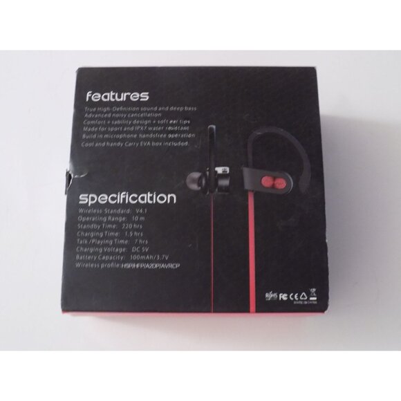 MPOW Flame Bluetooth Sport Wireless Earphones Model: MPBH088AR - Picture 2 of 6